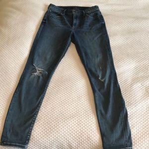 Lucky Brand Bridgette Skinny Distressed Jeans